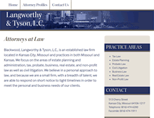 Tablet Screenshot of blackwoodlaw.com